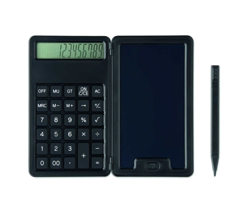 Logo trade corporate gifts picture of: Calculator with LCD tablet