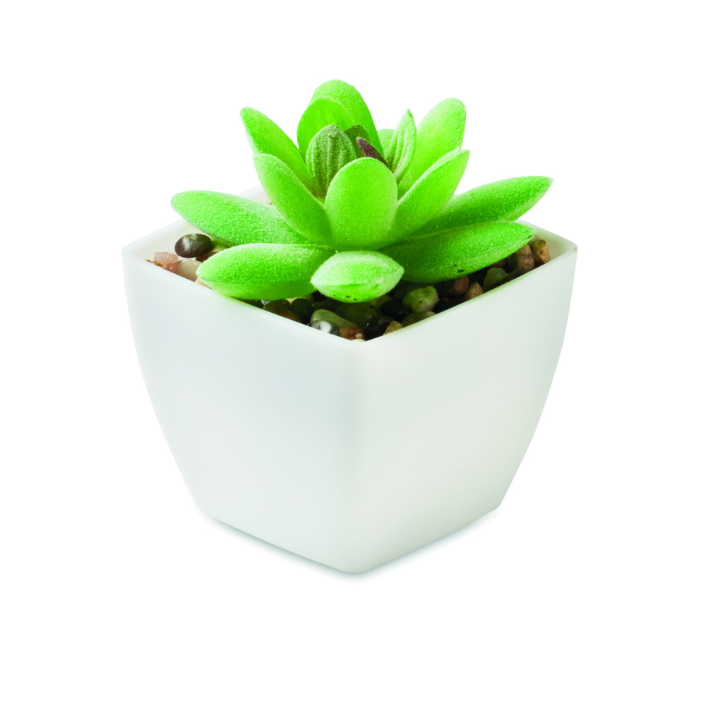 Logo trade promotional giveaway photo of: Mini artificial plant
