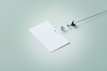 Logo trade promotional gift photo of: Lanyard badge 54 x 86mm