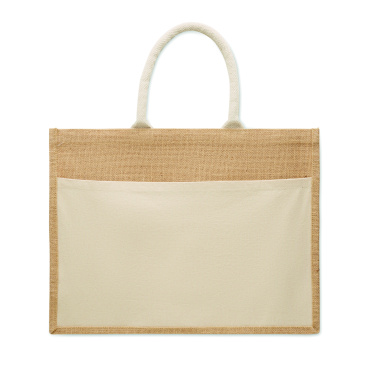 Logo trade advertising product photo of: Jute shopping bag