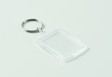 Logo trade advertising products image of: Classic acrylic keyring