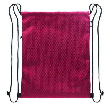 Logotrade corporate gift picture of: Drawstring bag in 420D RPET