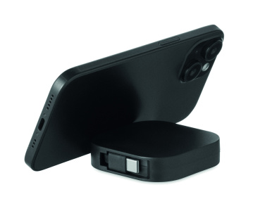 Logo trade promotional giveaways image of: 100W retractable charging cable