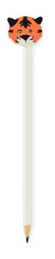 Logotrade corporate gift picture of: Wooden pencil in animal shape