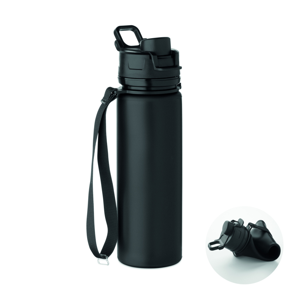 Logotrade promotional merchandise photo of: Foldable silicone sports bottle