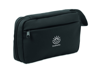 Logo trade promotional items picture of: Toiletry bag 600D RPET