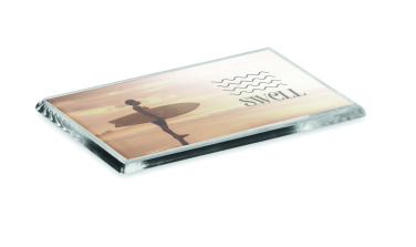 Logo trade promotional products picture of: Acrylic photo magnet rectangula