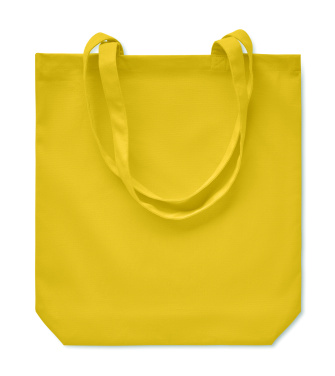 Logo trade promotional merchandise image of: 270 gr/m² Canvas shopping bag