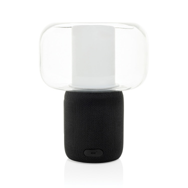 Logo trade promotional products image of: Lux RCS recycled plastic 10W speaker lamp