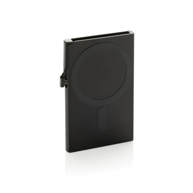 Logo trade advertising products image of: Standard aluminium RFID magnetic phone cardholder