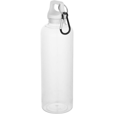 Logotrade promotional products photo of: Oregon 750 ml RCS recycled plastic water bottle with carabiner