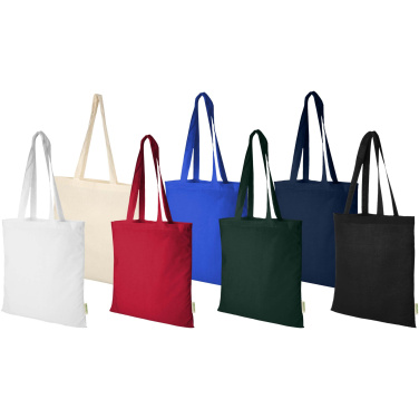 Logotrade promotional items photo of: Odisha 140 g/m² OCS organic tote bag 7L