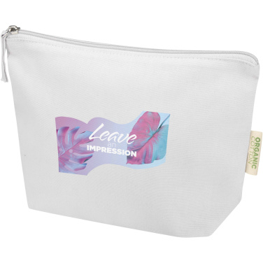 Logo trade promotional items picture of: Odisha 180 g/m² OCS organic toiletry bag 1L