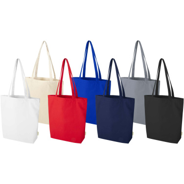 Logo trade business gift photo of: Odisha 270 g/m² OCS organic tote bag 10L