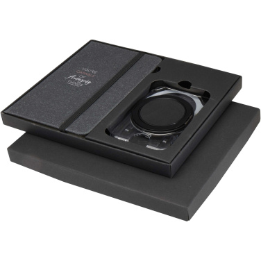 Logotrade promotional giveaways photo of: Kern A6 hard cover notebook and MagSafe wallet gift set