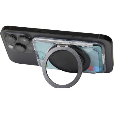 Logotrade promotional merchandise image of: Kern A6 hard cover notebook and MagSafe wallet gift set