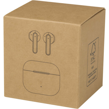 Logotrade promotional gift picture of: Altais recycled plastic True Wireless Bluetooth® headset