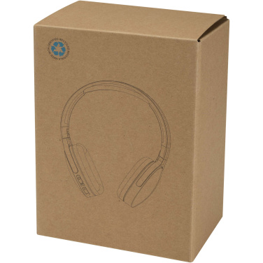 Logotrade promotional product image of: Ancha recycled plastic over-ear wireless Bluetooth® headset