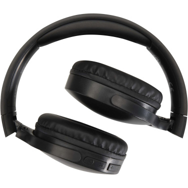 Logo trade promotional items picture of: Ancha recycled plastic over-ear wireless Bluetooth® headset