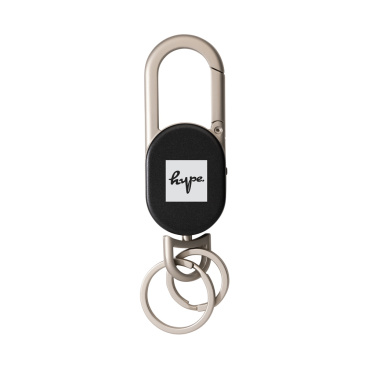 Logo trade advertising product photo of: Keyfinder Dual keychain with worldwide locating