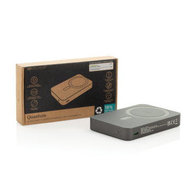Logotrade corporate gift picture of: Quantum RCS ultra-fast 10.000mAh magnetic 25W powerbank