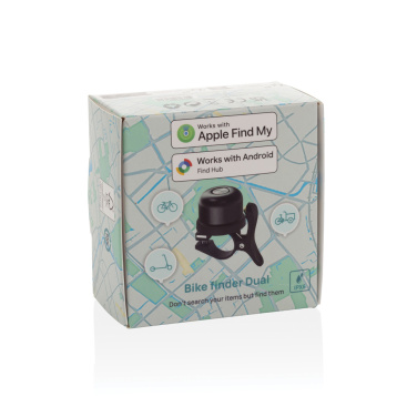 Logo trade promotional items image of: Bike finder Dual RCS bike bell with worldwide locating