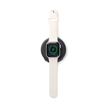 Logo trade promotional items image of: VINGA Baltimore RCS 2-in-1 Wireless 15W Travel Charger