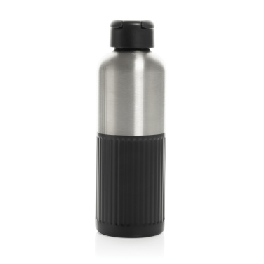 Logo trade promotional merchandise picture of: Ripple RCS R-steel leakproof water bottle with handle 750ML