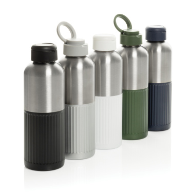 Logo trade promotional products picture of: Ripple RCS R-steel leakproof water bottle with handle 750ML