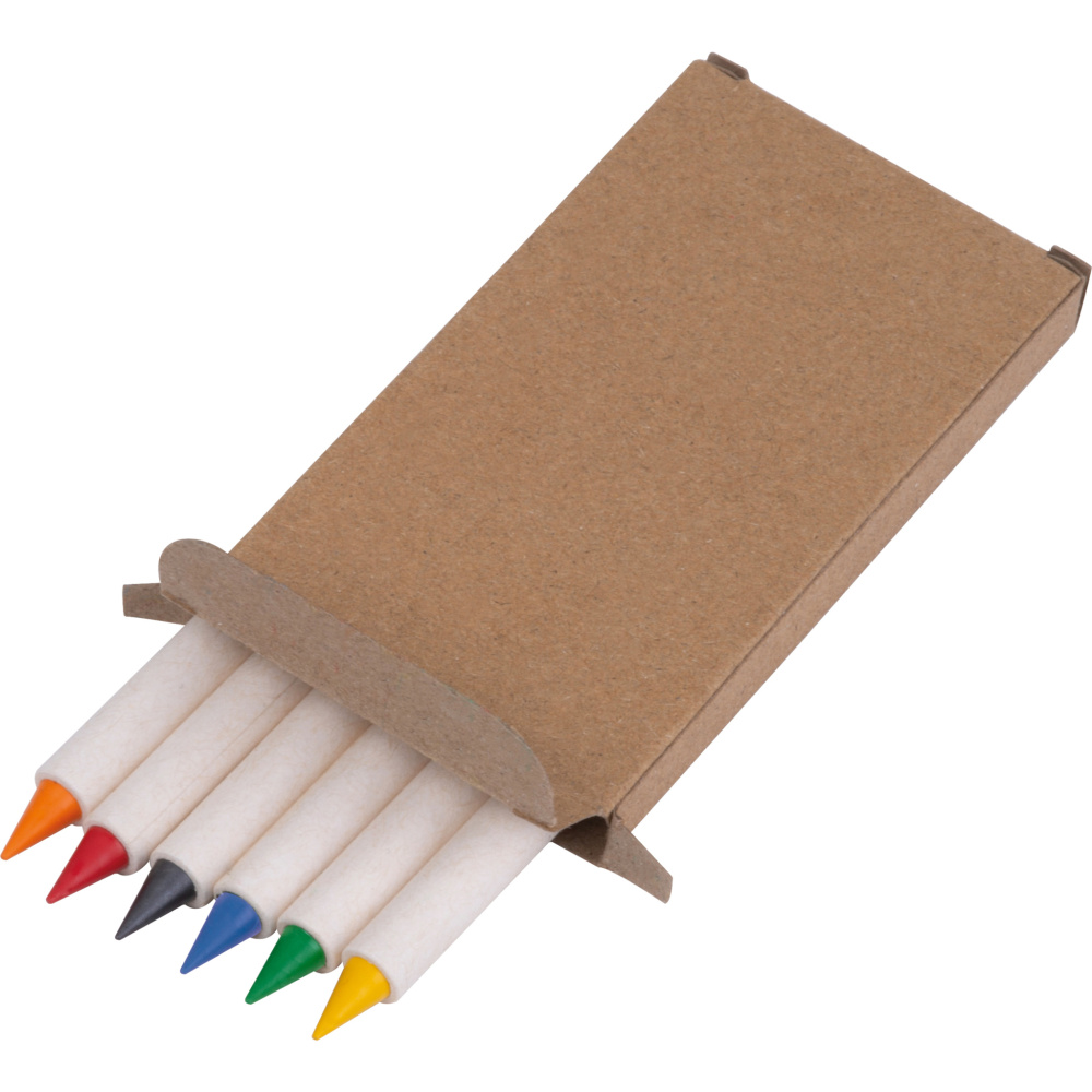 Logo trade advertising product photo of: Infinity Set of Wax Crayons KINGSTON