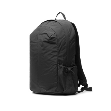 Logo trade promotional products image of: KENTO URBAN RCS recycled nylon 15.6 inch Backpack with front