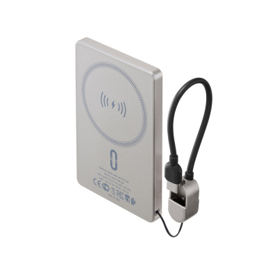 Logotrade promotional gifts photo of: Power Bank Magsafe wireless 15W VA2616 5000 mAh RIVACASE