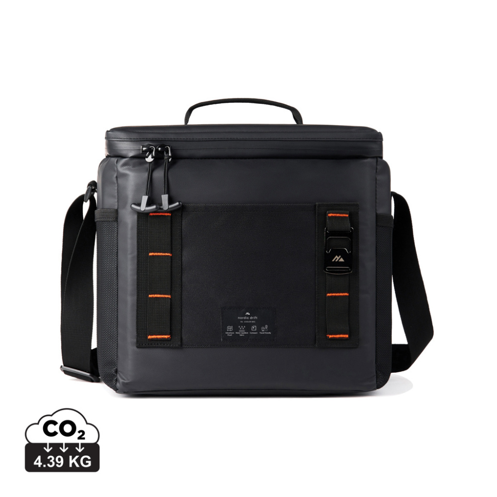 Logo trade promotional items image of: Nordic Drift Storm RCS water-repellent cooler bag 10L