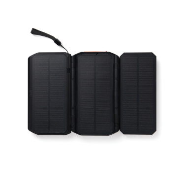 Logotrade corporate gift picture of: Nordic Drift Titan 10.000mAh solar powerbank with 3 panels