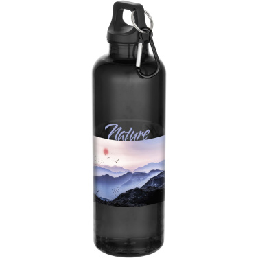 Logotrade promotional gifts photo of: Oregon 750 ml RCS recycled plastic water bottle with carabiner