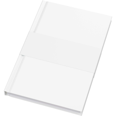 Logo trade advertising products image of: Novella Brontë A5 glossy hard cover notebook - 100 sheets