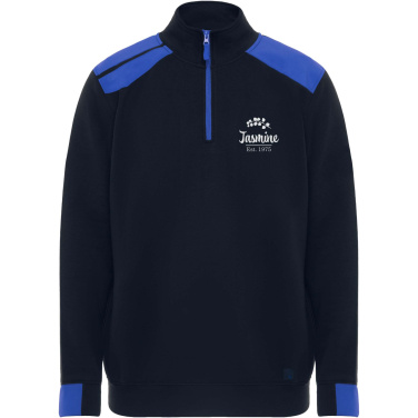 Logotrade promotional merchandise picture of: Maverick 280 g/m2 men's half zip sweater