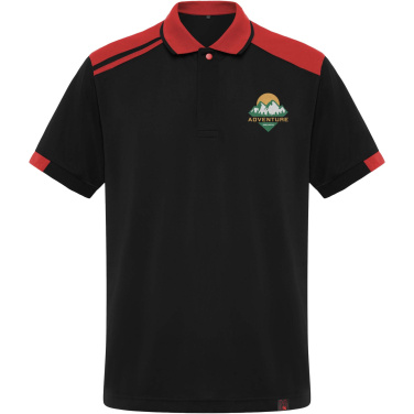 Logotrade promotional giveaway image of: Samurai 160 g/m2 unisex antibacterial short sleeve polo 