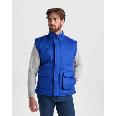 Logo trade promotional gift photo of: Amanzor multi-purpose workwear bodywarmer with high neck