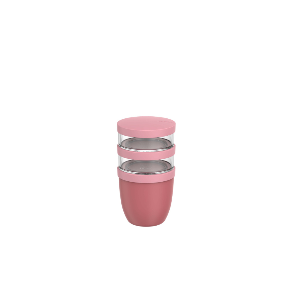 Logotrade advertising product image of: Mepal Ellipse 3-piece 500 ml + 2 x 200 ml insulated lunch pot
