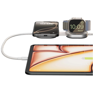 Logotrade promotional gifts photo of: Zens Pro 3 140W USB-C 3-in-1 charging cable