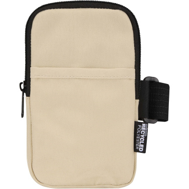 Logotrade promotional merchandise photo of: Byron GRS recycled bottle pouch 