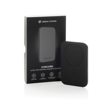 Logo trade advertising products picture of: Urban Vitamin Concord RCS Ultra thin 3000mAh powerbank