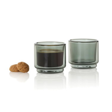 Logo trade promotional products picture of: AdHoc Impact Espresso mug 45ml, 2 pcs set