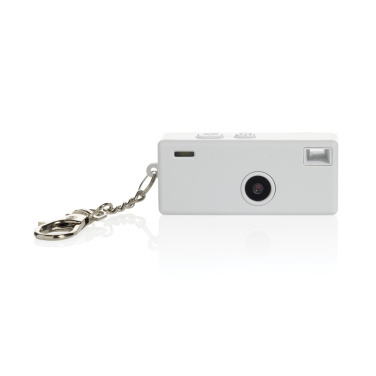 Logo trade promotional product photo of: Cliq it RCS recycled Keychain Camera