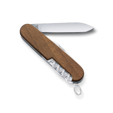 Logo trade business gift photo of: VICTORINOX Pocket Knife Huntsman Wood 13 functions