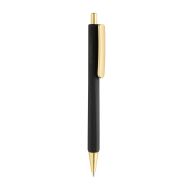 Logo trade promotional giveaways image of: EDGE RCS three-sided pen luxury