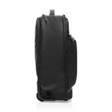 Logotrade promotional giveaway image of: Swiss Peak OSLO RCS Wheeled Duffel backpack  cabin proof