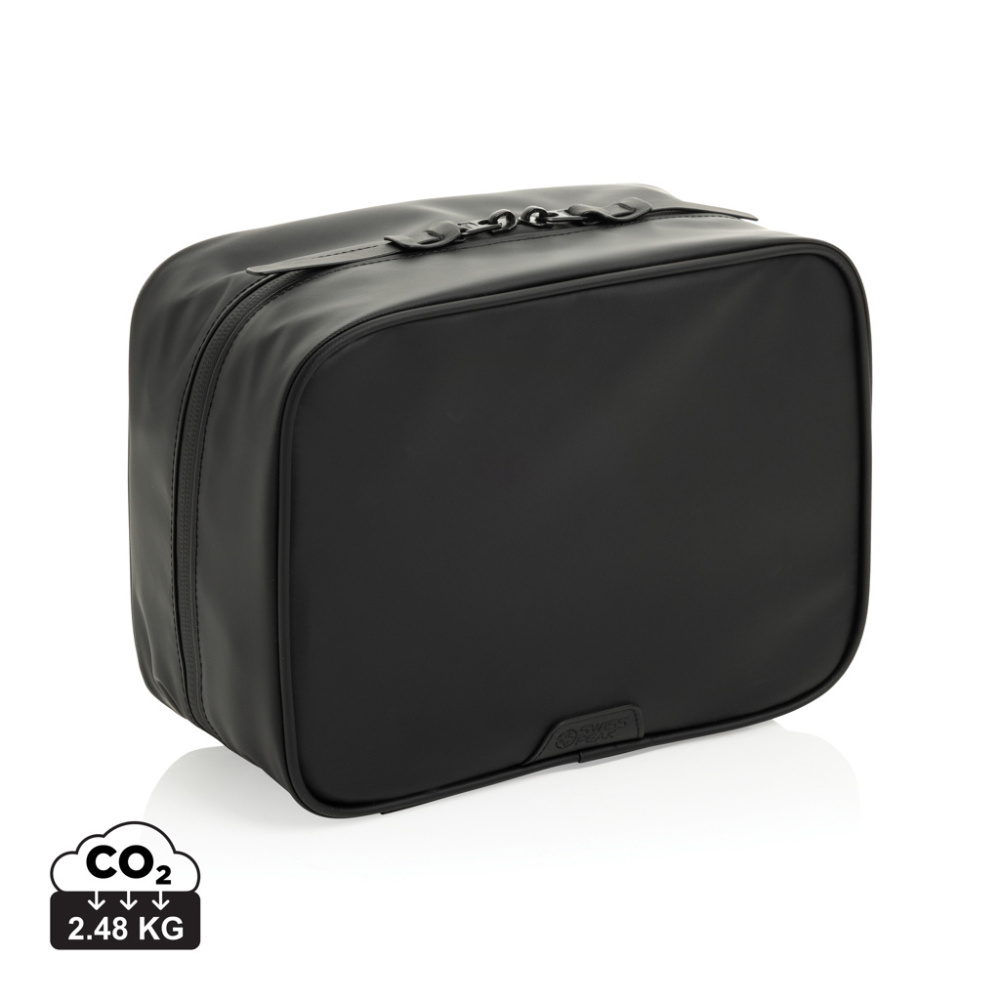 Logotrade promotional product image of: Swiss Peak OSLO RCS Multifunctional Toiletry Pouch