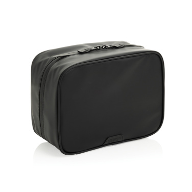 Logo trade promotional item photo of: Swiss Peak OSLO RCS Multifunctional Toiletry Pouch